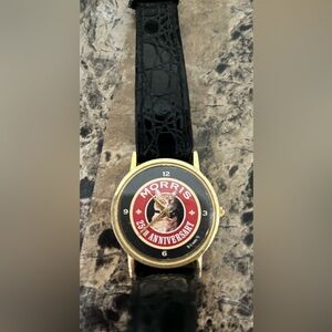 Morris 50th Anniversary Watch with Black Strap